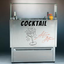 Refrigerated cocktail stationStation per cocktail e happy hour Station Made In Italy By Antonio Bottacin