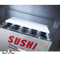 Banco refrigerato preparazione sushi 1/4Station per sushi Station Made In Italy By Antonio Bottacin