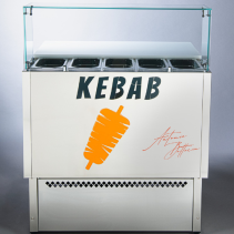 Postazione per kebab GN 1/4Station per kebab Station Made In Italy By Antonio Bottacin