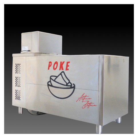 Poke preparation stationStation per kebab Station Made In Italy By Antonio Bottacin