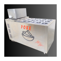 Poke preparation stationStation per kebab Station Made In Italy By Antonio Bottacin