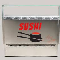Postazione professionale ideale per la preparazione del sushi Made in Italy