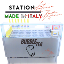 Comptoir réfrigéré pour Bubble Tea 18 plateaux