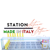 Station per bubble tea Station Made In Italy By Antonio BottacinComptoir réfrigéré pour Bubble Tea 18 plateaux2 058,70 €