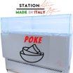 Station per pokè Station Made In Italy By Antonio BottacinStation de préparation de Poke avec 21 plateaux GN 1/6 et porte-sauce1 890,00 €