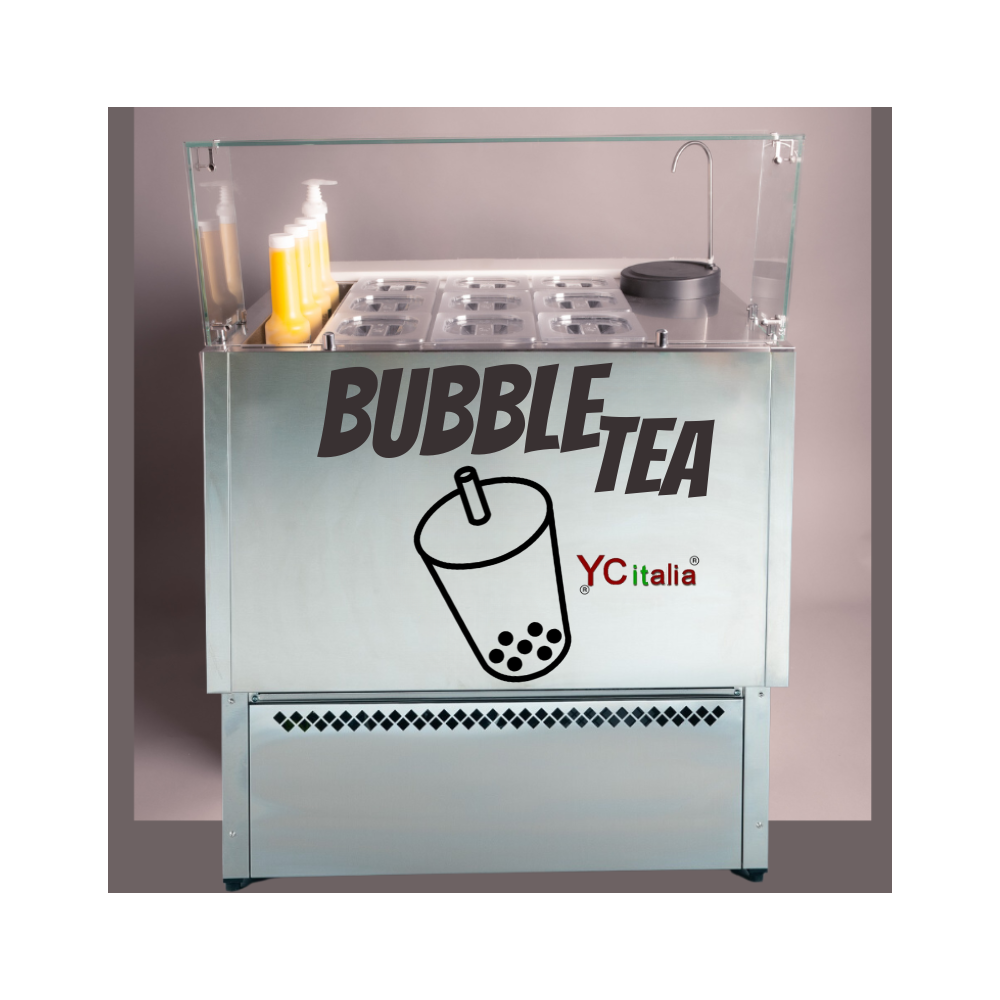 Refrigerated station for bubble teaStation per bubble tea Station Made In Italy By Antonio Bottacin