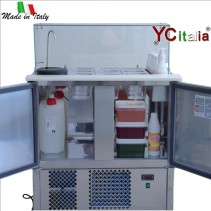 Station refrigerata per Bubble TeaStation per bubble tea Station Made In Italy By Antonio Bottacin