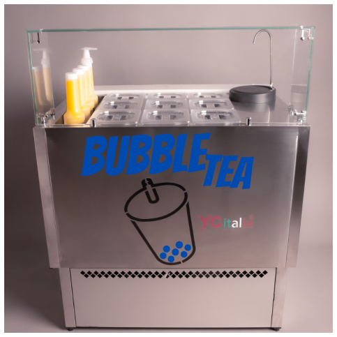  Station Made In Italy By Antonio Bottacin|Estación de té de burbujas refrigerada azul|Station per bubble tea|1.445,00 €