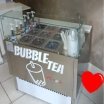 All white bubble tea stationStation per bubble tea Station Made In Italy By Antonio Bottacin