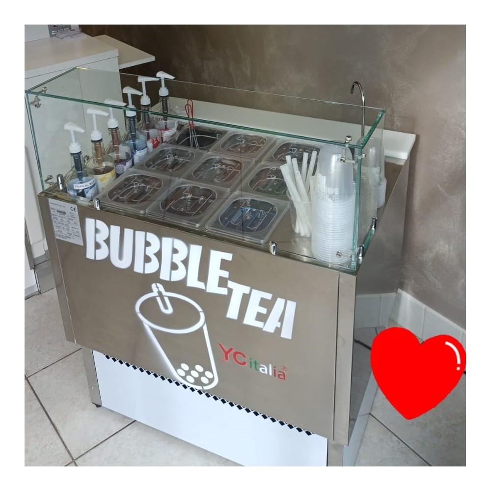 Station per bubble tea tutta biancaStation per bubble tea Station Made In Italy By Antonio Bottacin