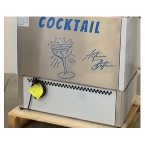 Station refrigerata per cocktailStation per cocktail e happy hour Station Made In Italy By Antonio Bottacin