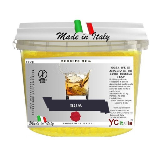  Station Made In Italy By Antonio Bottacin|Bubbles ron 3,2 kg|Boba para bubble tea|32,00 €