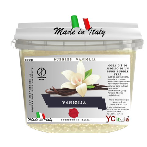  Station Made In Italy By Antonio Bottacin|Bubbles vainilla 3,2 kg|Boba para bubble tea|27,00 €