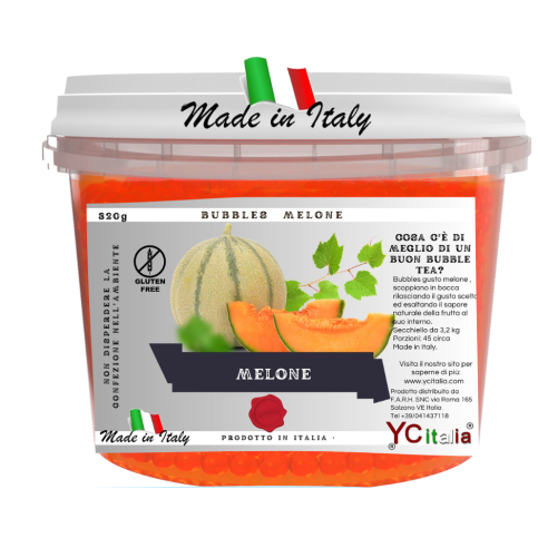 Boba per bubble tea Station Made In Italy By Antonio BottacinBubbles melone 3,2 kg27,00 €