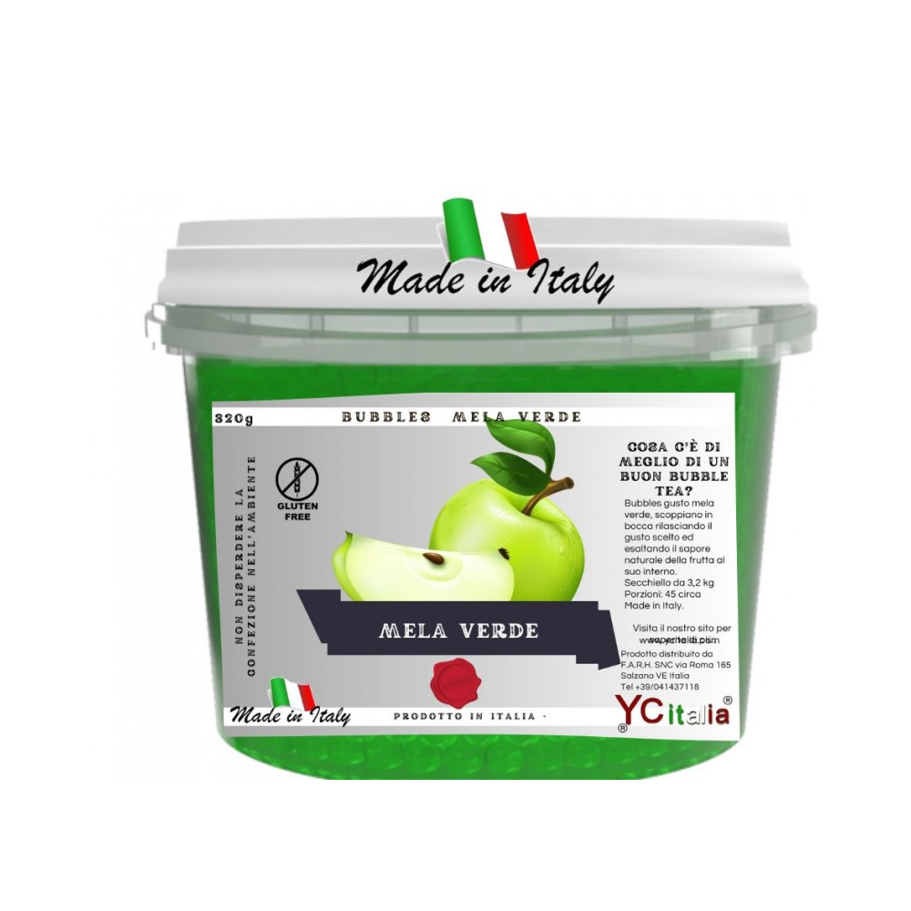  Station Made In Italy By Antonio Bottacin|Bubbles manzana verde 3,2 kg|Boba para bubble tea|27,00 €