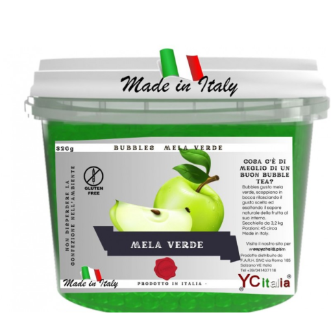 Boba per bubble tea Station Made In Italy By Antonio BottacinBubbles mela verde 3,2 kg27,00 €