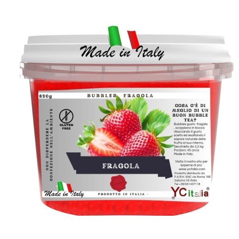  Station Made In Italy By Antonio Bottacin|Bubbles fresa 3,2 kg|Boba para bubble tea|27,00 €