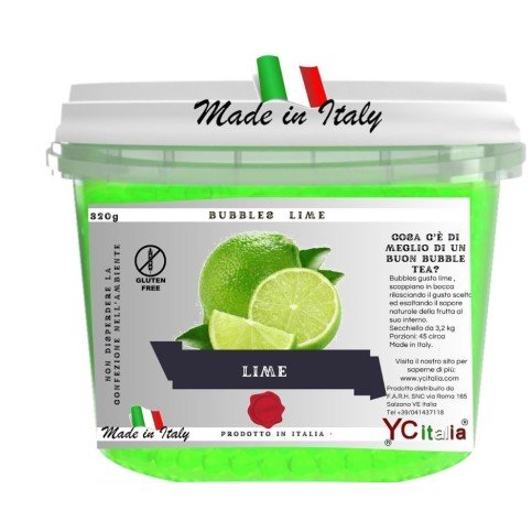 Boba per bubble tea Station Made In Italy By Antonio BottacinBubbles lime 3,2 kg27,00 €