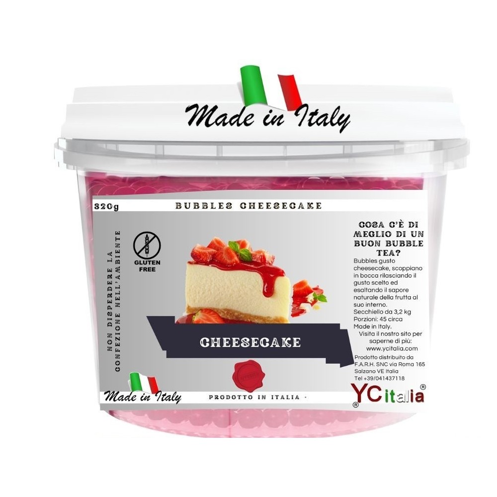 Boba per bubble tea Station Made In Italy By Antonio BottacinBubbles cheesecake 3,2 kg27,00 €